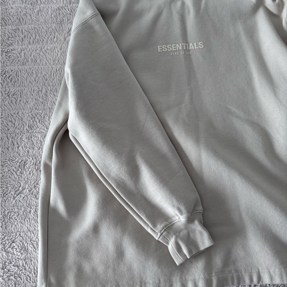 Fear of God Essentials Women's Cream Crewneck Sweater